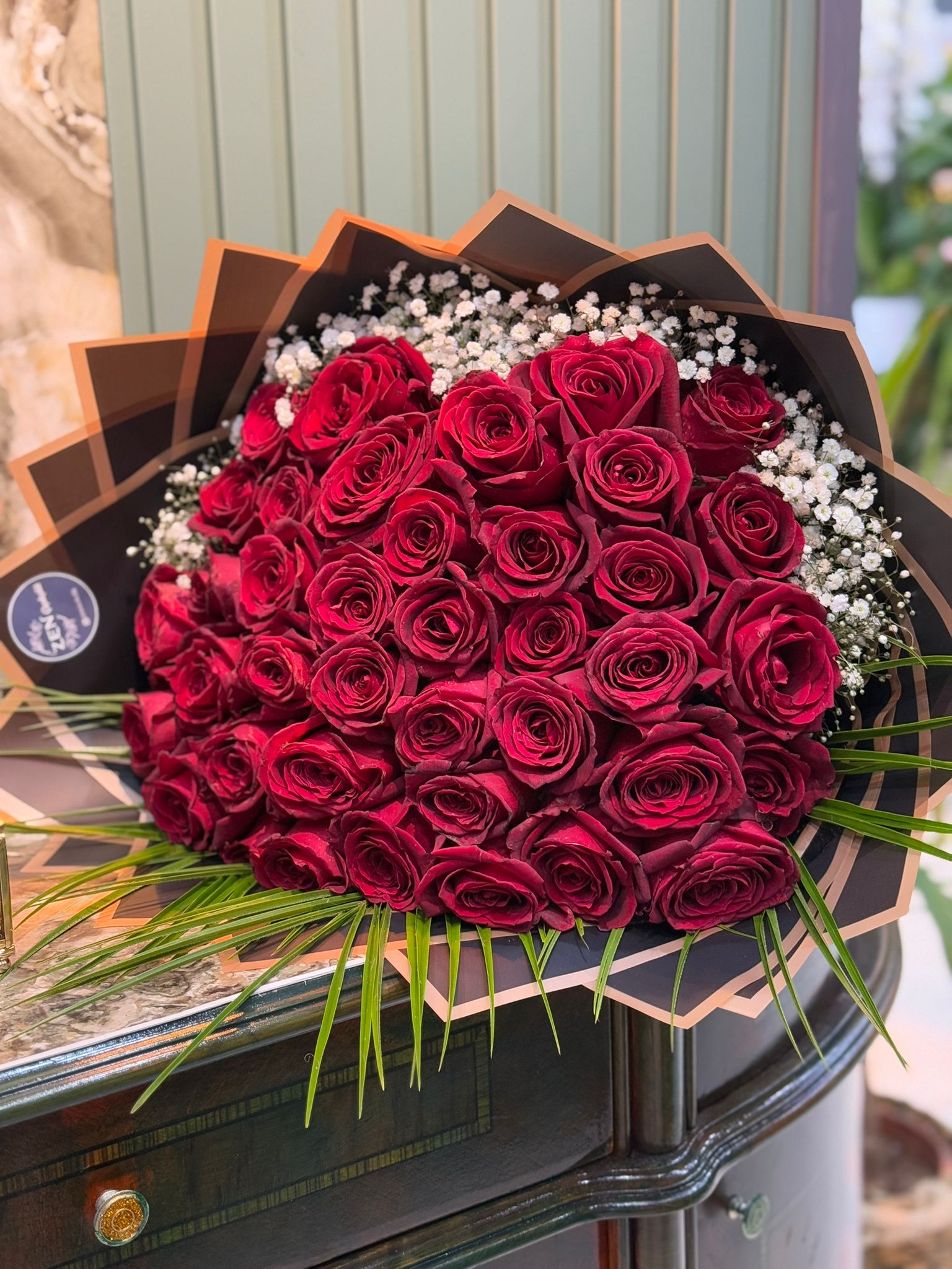 41 Canlı Gül Buketi