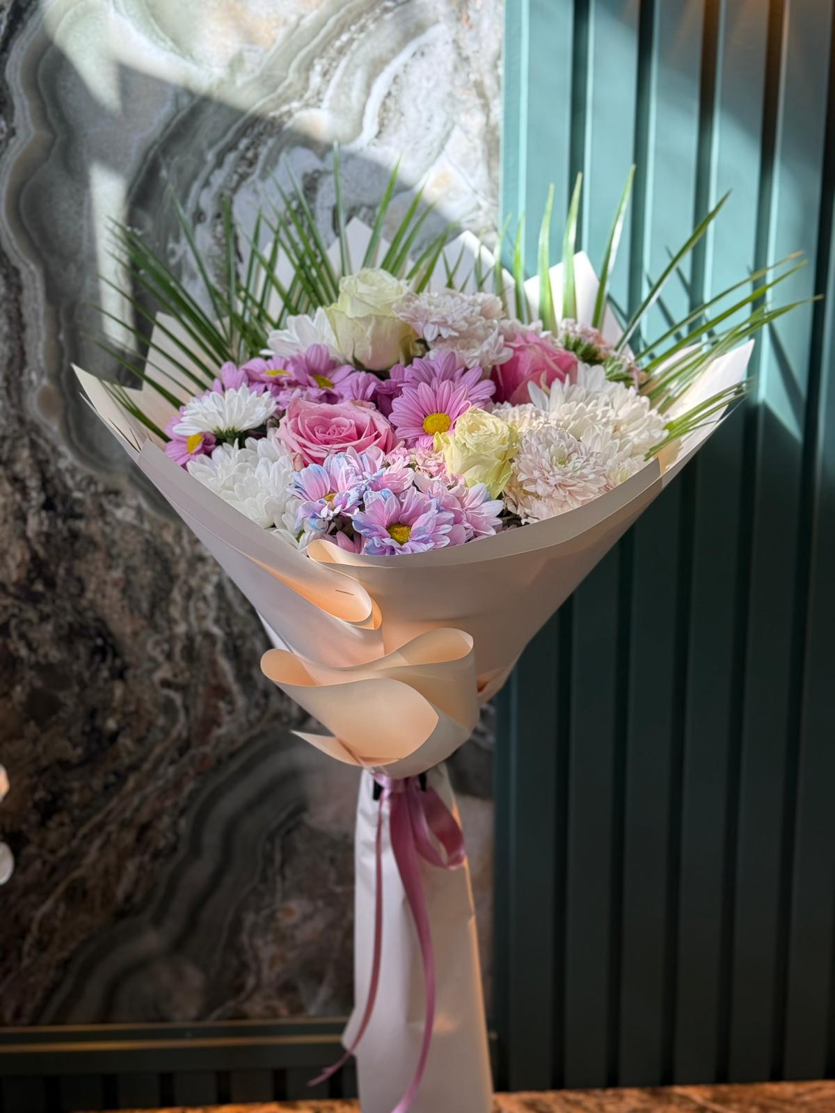 Karışık İthal Canlı Buket