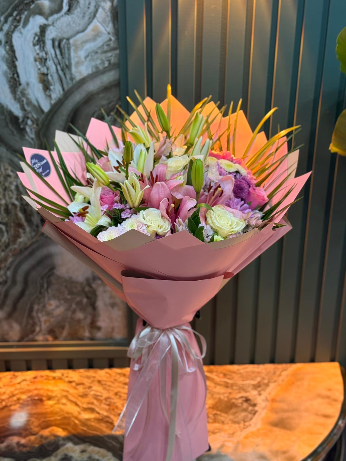 Karışık İthal Canlı Buket