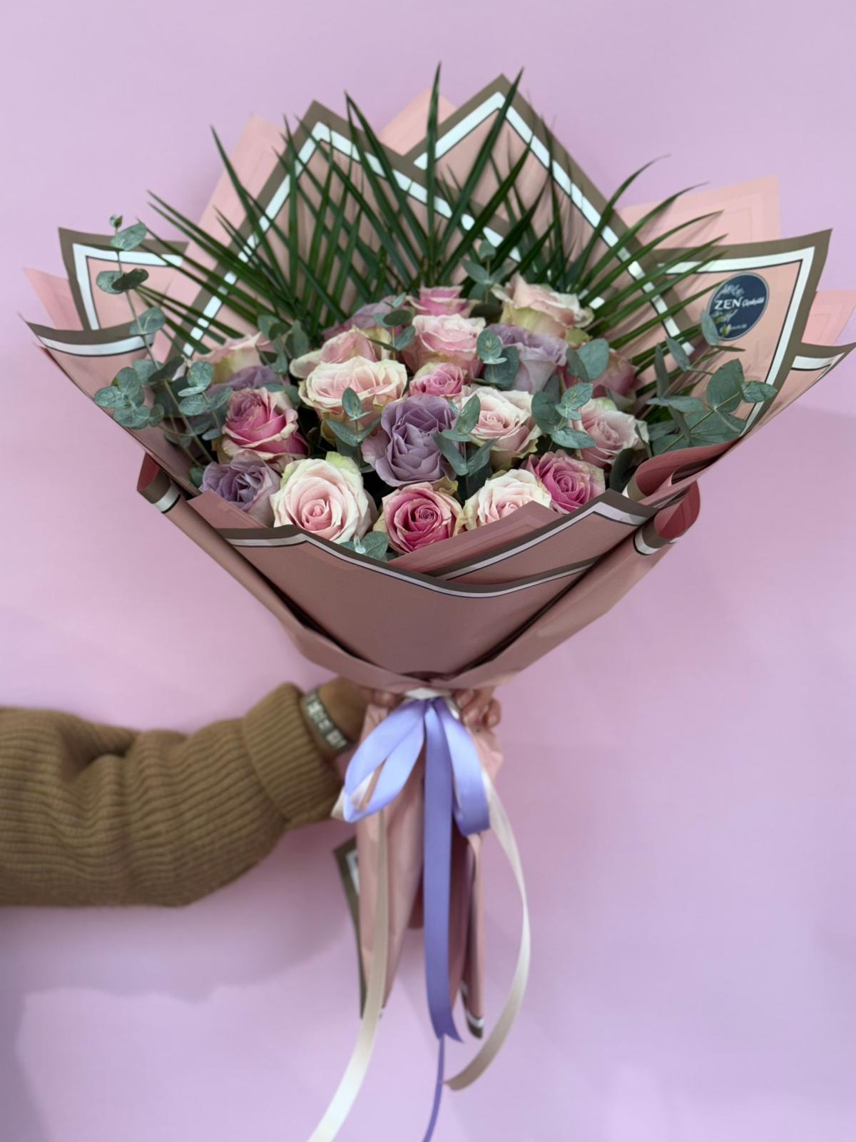 İthal 20 Güllü Buket