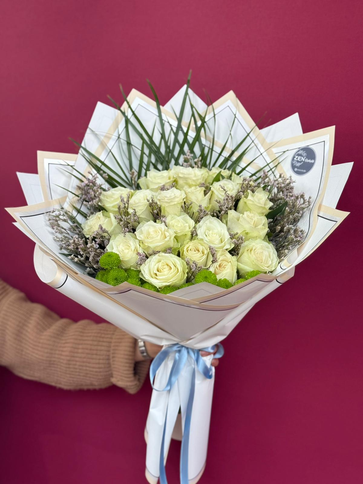 İthal 20 Güllü Buket