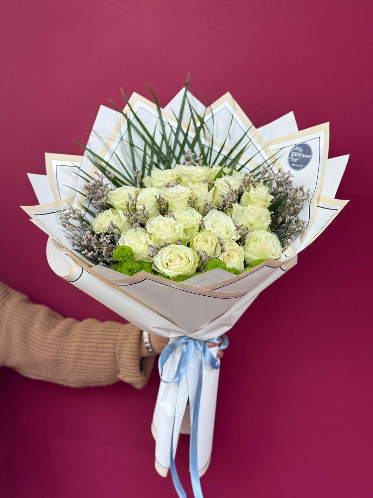 İthal 20 Güllü Buket