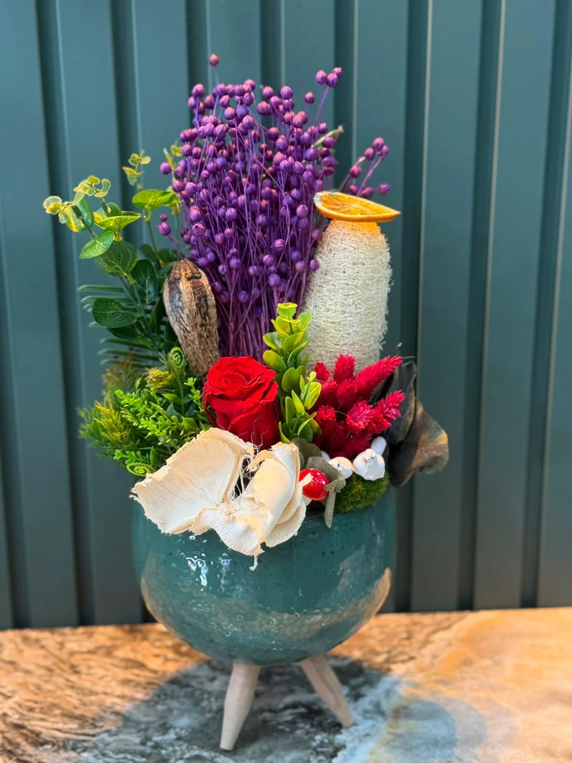 Solmayan Gül Aranjmanı