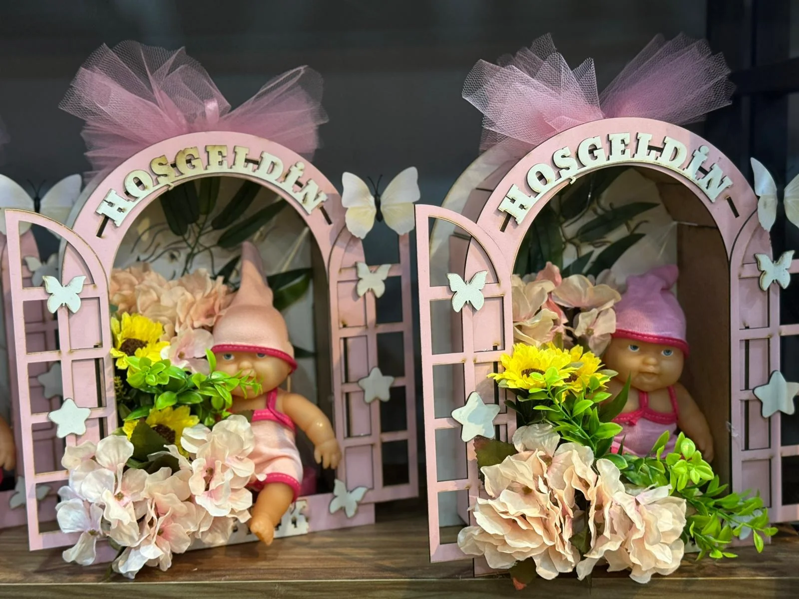 Kız bebek Ahşap Kutu